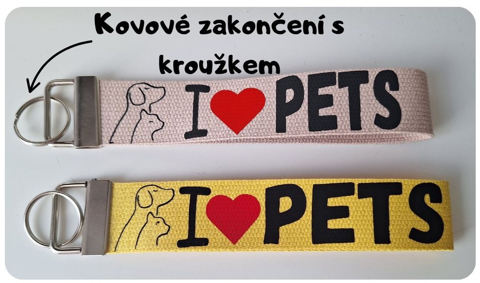 Klíčenka s potiskem